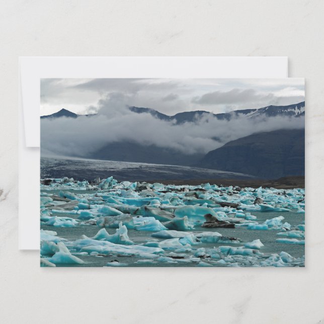 Glacial lake Jokulsarlon - Iceland Invitation (Front)