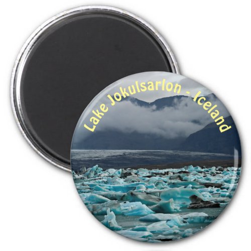 Glacial lake Jokulsarlon _ Iceland Magnet