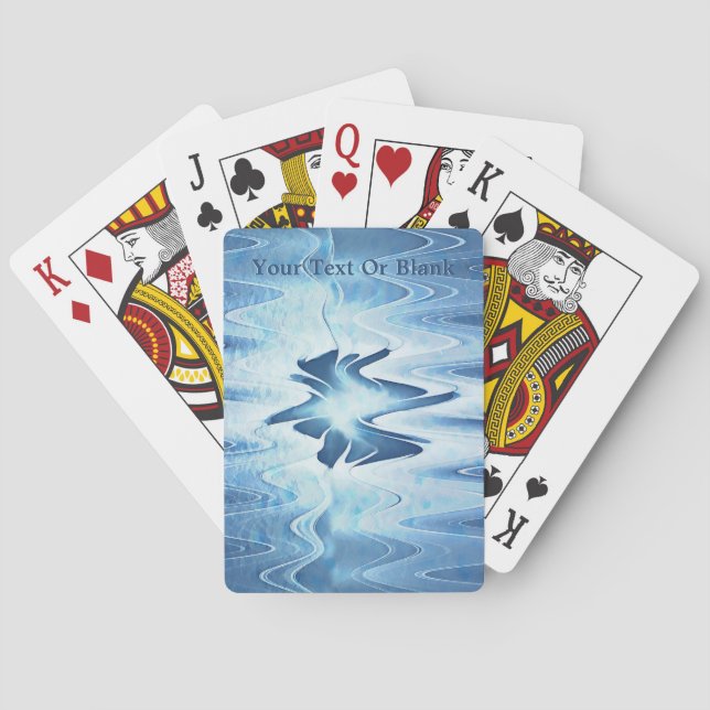 Glacial Lake Poker Cards (Back)