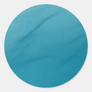 Glacial Melt Abstract Nature Photography Classic Round Sticker