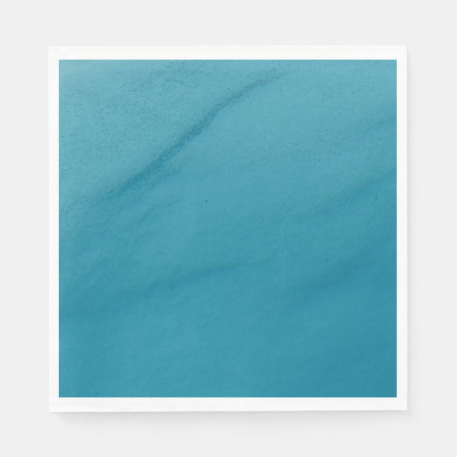 Glacial Melt Abstract Nature Photography Napkins (Front)