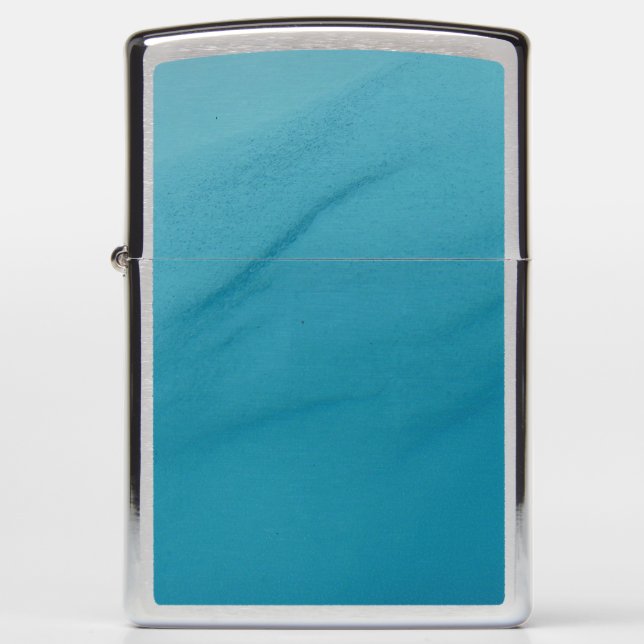 Glacial Melt Abstract Nature Photography Zippo Lighter (Front)