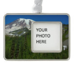 Glacial Melt at Mount Rainier Christmas Ornament