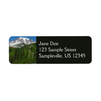 Glacial Melt at Mount Rainier Label
