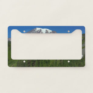 Glacial Melt at Mount Rainier License Plate Frame