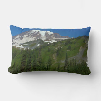 Glacial Melt at Mount Rainier Lumbar Pillow