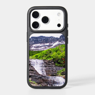 Glacial Melt Waterfalls Rush off Rocky Mountains iPhone 17 Pro Case