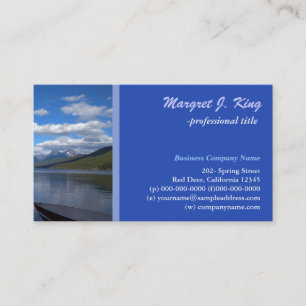 Glacial National Park photography profile card