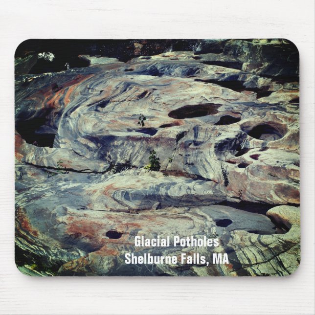 Glacial Potholes Shelburne Falls MA  Mouse Pad (Front)