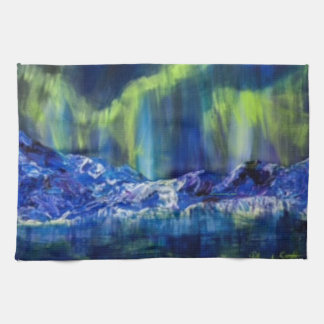 Glacial Reflections  Kitchen Towel