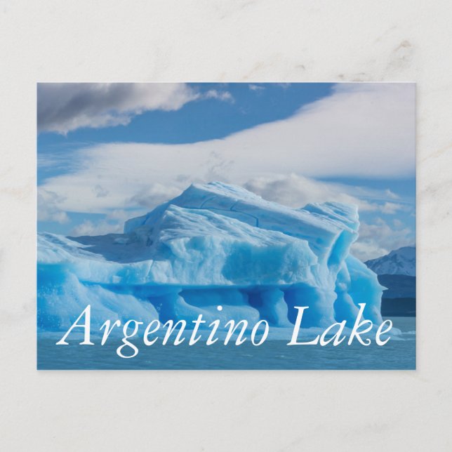 Glaciars, Argentino Lake Postcard (Front)