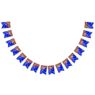 Glaciem et Ignis by Kenneth Yoncich Bunting Flags