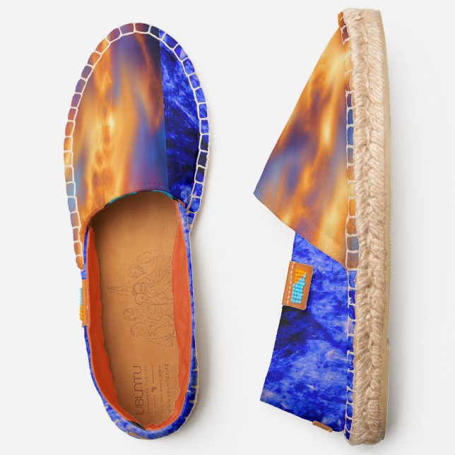 Glaciem et Ignis by Kenneth Yoncich Espadrilles (Side)