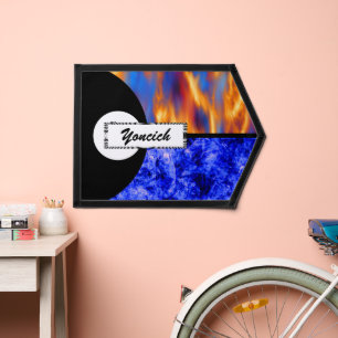 Glaciem et Ignis by Kenneth Yoncich Pennant