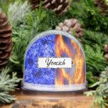 Glaciem et Ignis by Kenneth Yoncich Snow Globe
