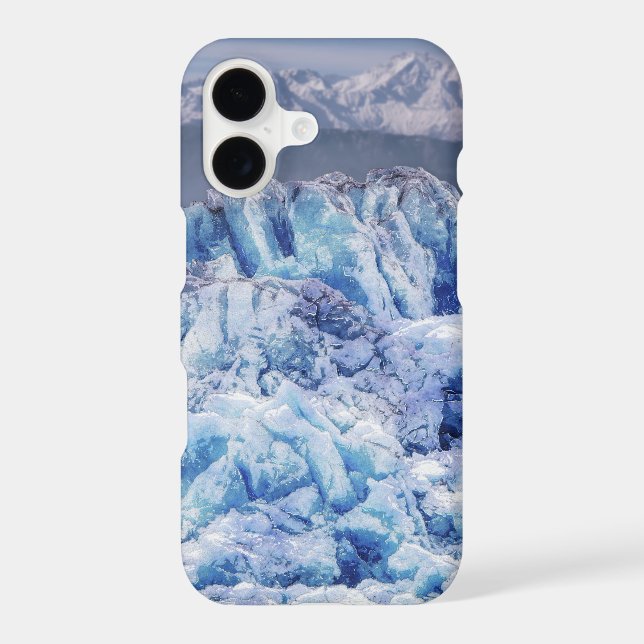 Glacier and Mountains Iphone Case (Back)