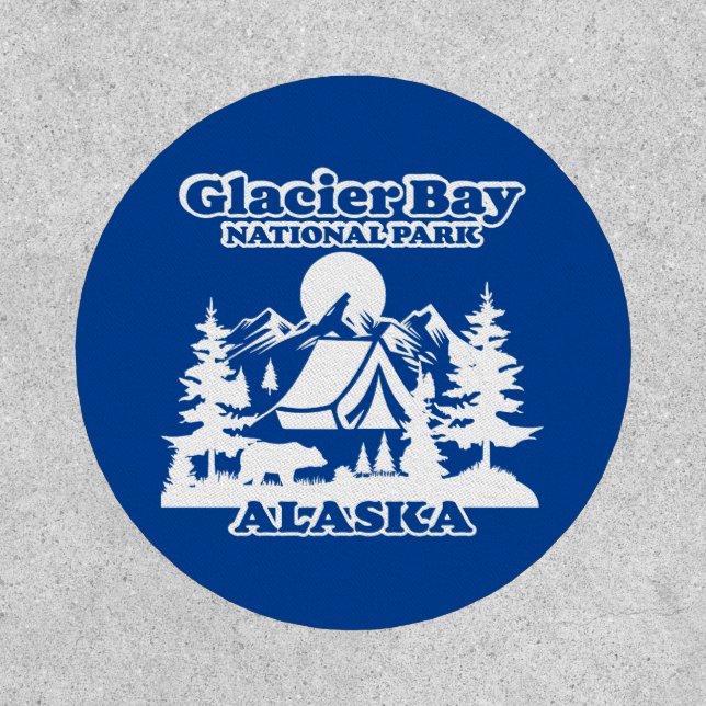 Glacier Bay Alaska Patch (Front)