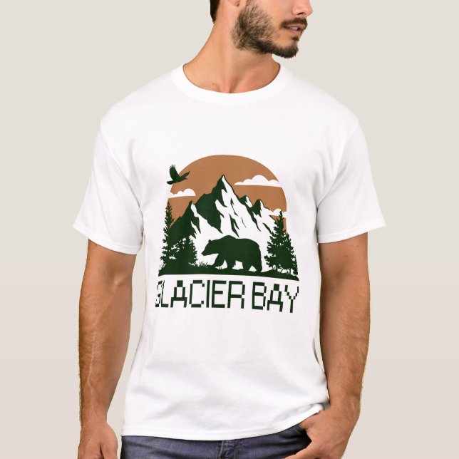 Glacier Bay - Alaska T-Shirt (Front)