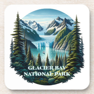 Glacier Bay National Park Alaska Beverage Coaster