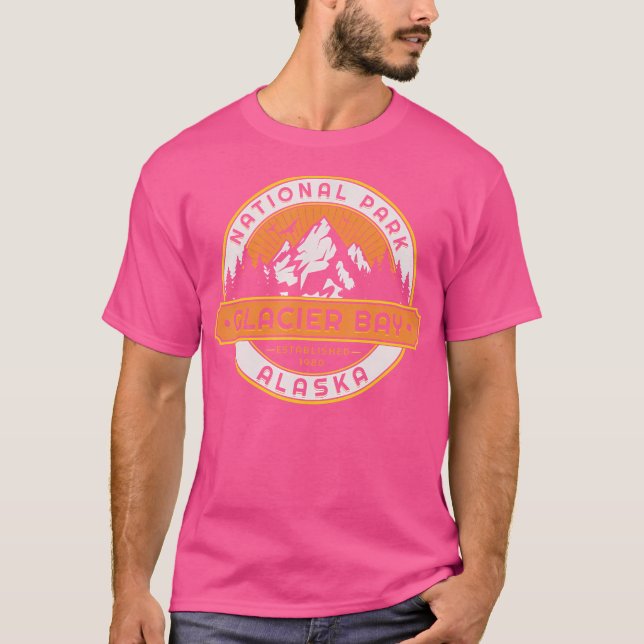Glacier Bay National Park Alaska Nature Hiking Out T-Shirt (Front)