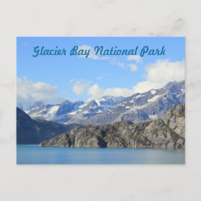 Glacier Bay National Park, Alaska Postcard (Front)
