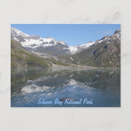 Glacier Bay National Park Alaska Postcard