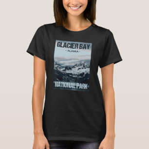 Glacier Bay National Park Alaska Poster Design T-Shirt
