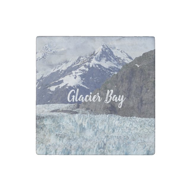 Glacier Bay National Park Alaska Stone Magnet (Front)