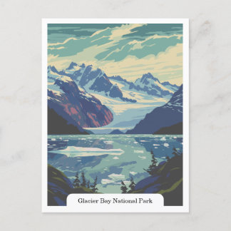 Glacier Bay National Park, Alaska USA Postcard