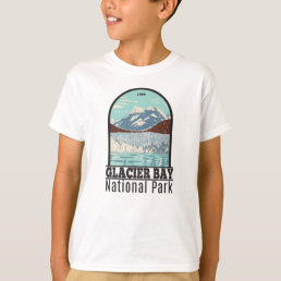 Glacier Bay National Park Alaska Vintage T-Shirt