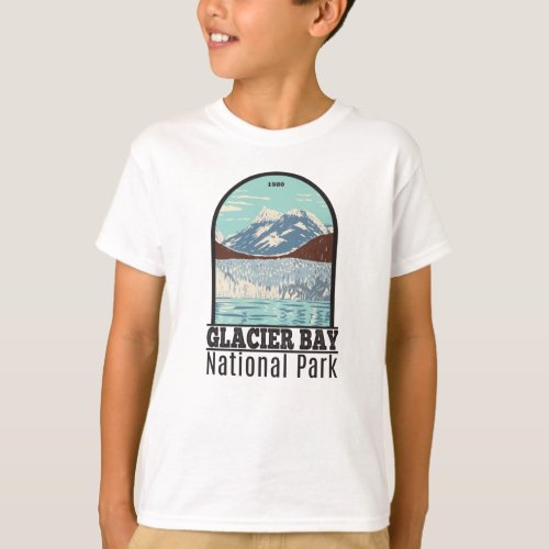 Glacier Bay National Park Alaska Vintage T_Shirt