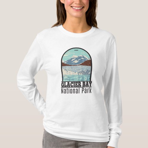 Glacier Bay National Park Alaska Vintage T_Shirt