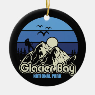 Glacier Bay National Park Ceramic Ornament