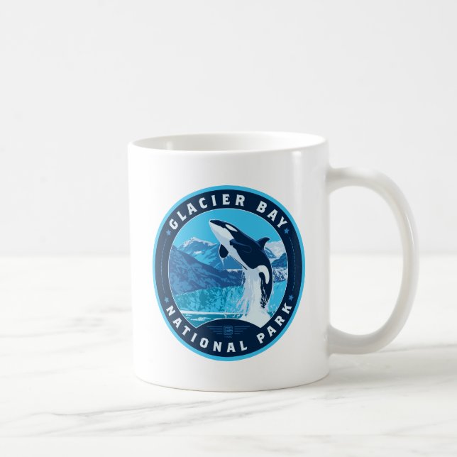 Glacier Bay National Park Coffee Mug (Right)