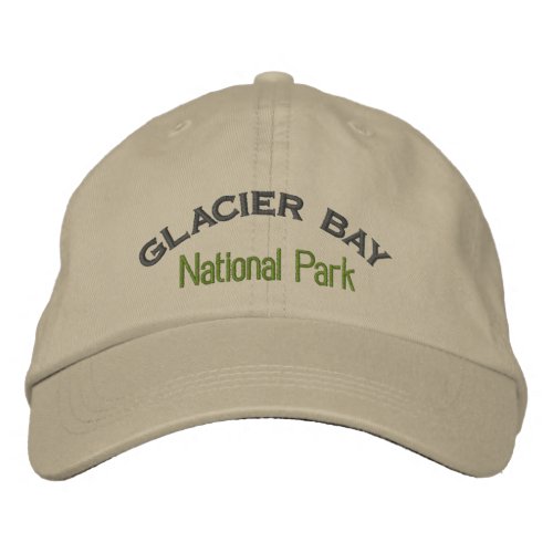Glacier Bay National Park Embroidered Baseball Cap