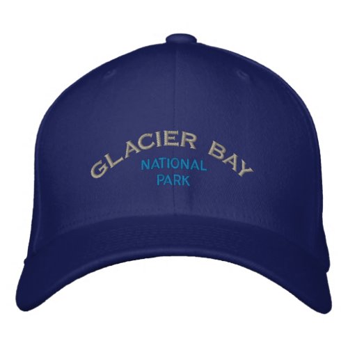 Glacier Bay National Park Embroidered Baseball Hat