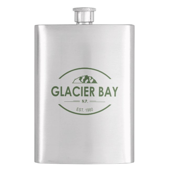 Glacier Bay National Park Flask (Front)