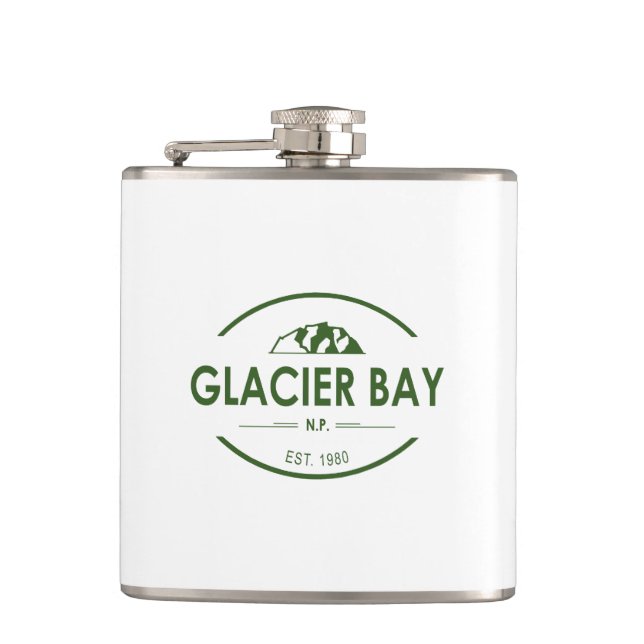 Glacier Bay National Park Flask (Front)