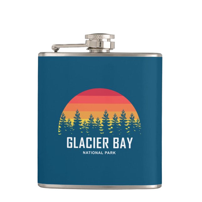 Glacier Bay National Park Flask (Front)