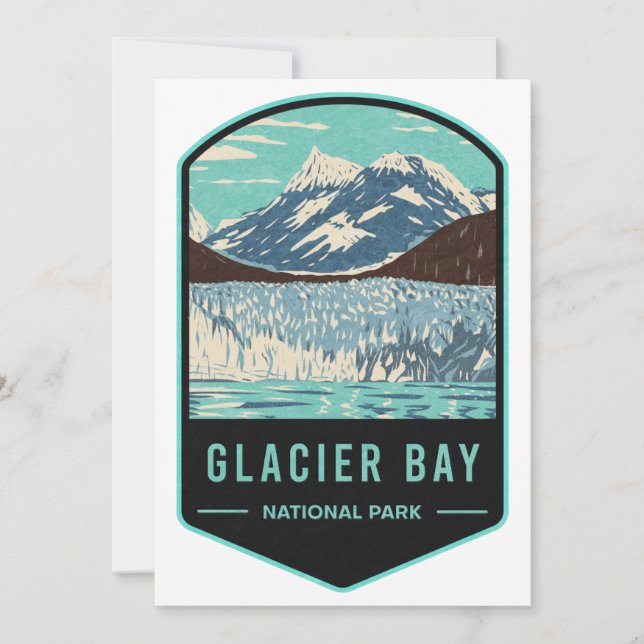 Glacier Bay National Park Holiday Card (Front)