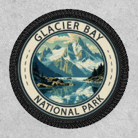 Glacier Bay National Park Illustration Travel Art