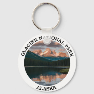 Glacier Bay National Park Keychain