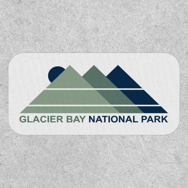 Glacier Bay National Park Mountain Sun Patch (Front)