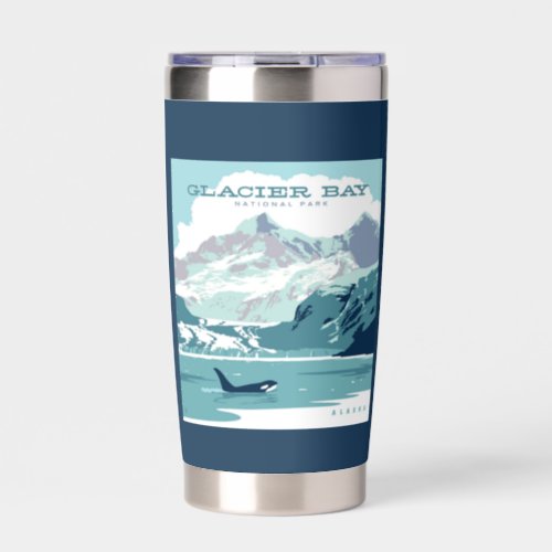 Glacier Bay National Park  Orca Insulated Tumbler