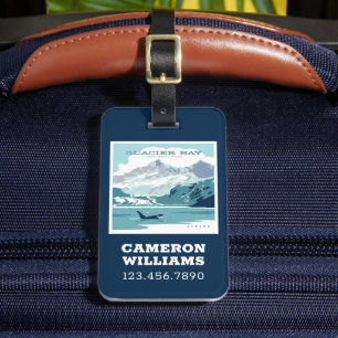 Glacier Bay National Park Orca Luggage Tag
