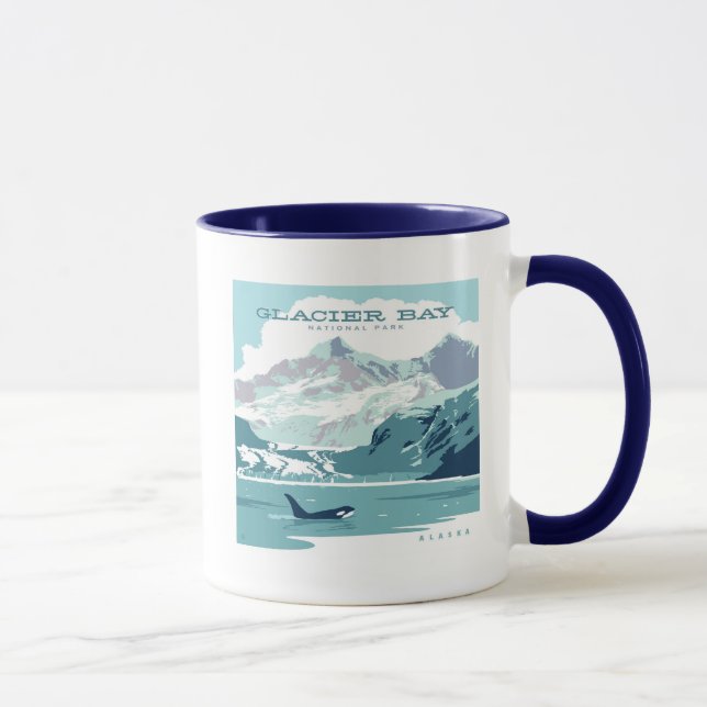 Glacier Bay National Park | Orca Mug (Right)