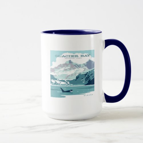 Glacier Bay National Park  Orca Mug