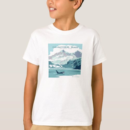 Glacier Bay National Park  Orca T_Shirt