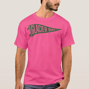 Glacier Bay National Park Pennant Green T-Shirt