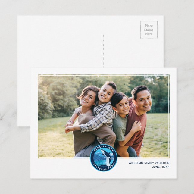 Glacier Bay National Park Postcard (Front/Back)